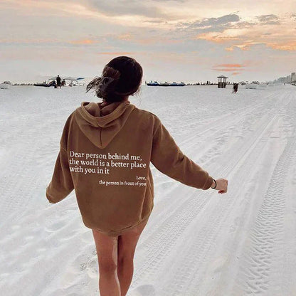 Dear Person Behind Me Sweatshirt, Hoodie