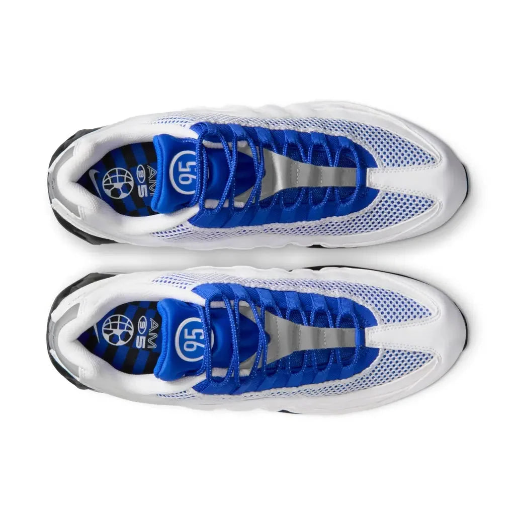 Nike Air Max 95 – White / Racer Blue / Silver