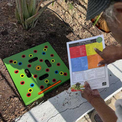 Seeding Square - Ultimate Garden Template + 'Seed 2 Splendor' Guidebook