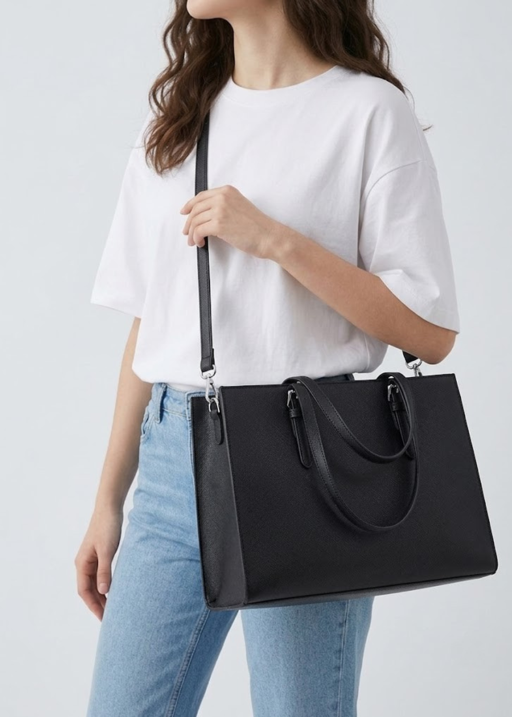 Black Business Tote |Zuric