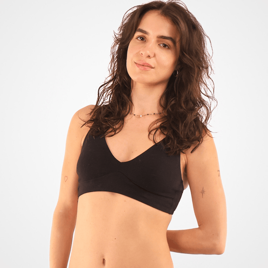Organic cotton bralette